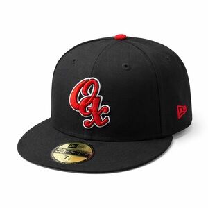 New Era 59Fifty LMB 100th Anniversary Guerreros De Oaxaca Black Under-NWT- 7 1/2
